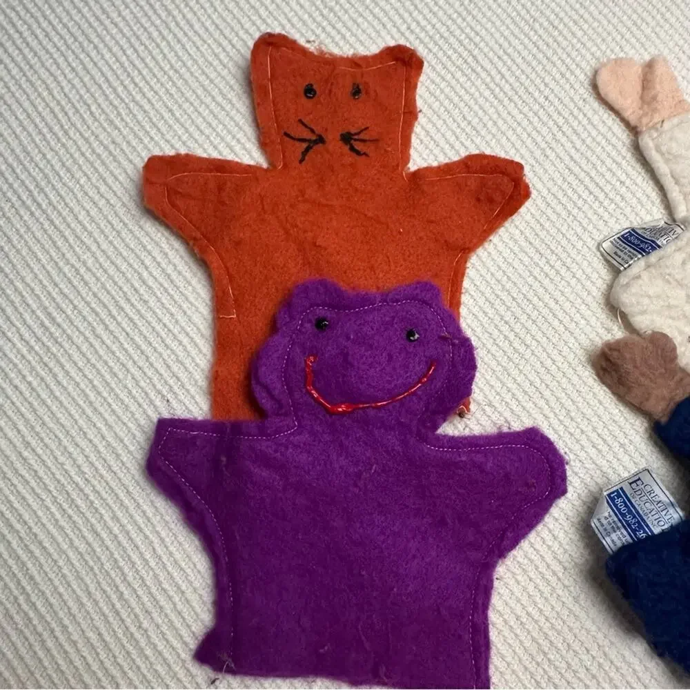 Creative Education of Canada/handmade puppet set